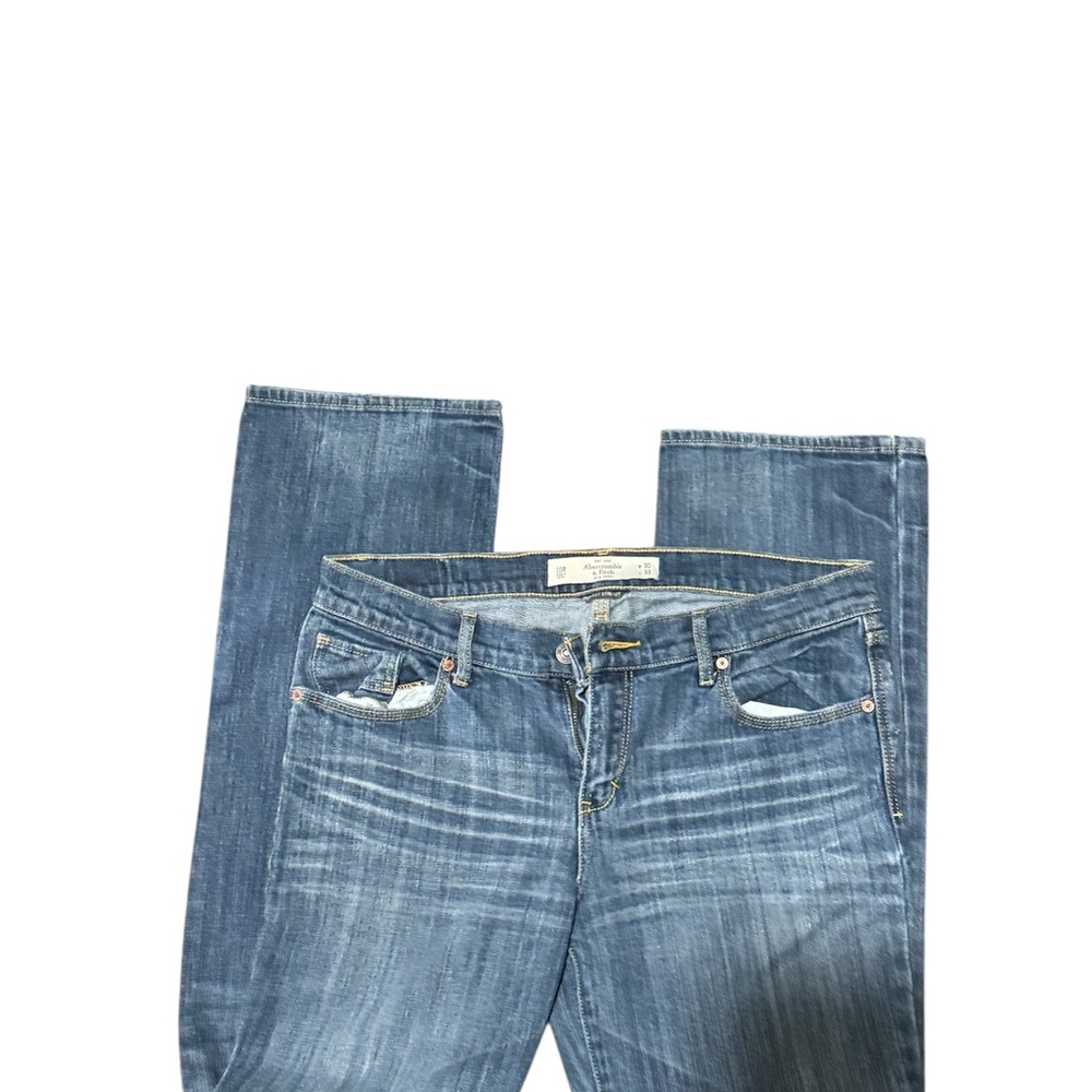Abercrombie & Fitch Straight Leg Blue Jeans